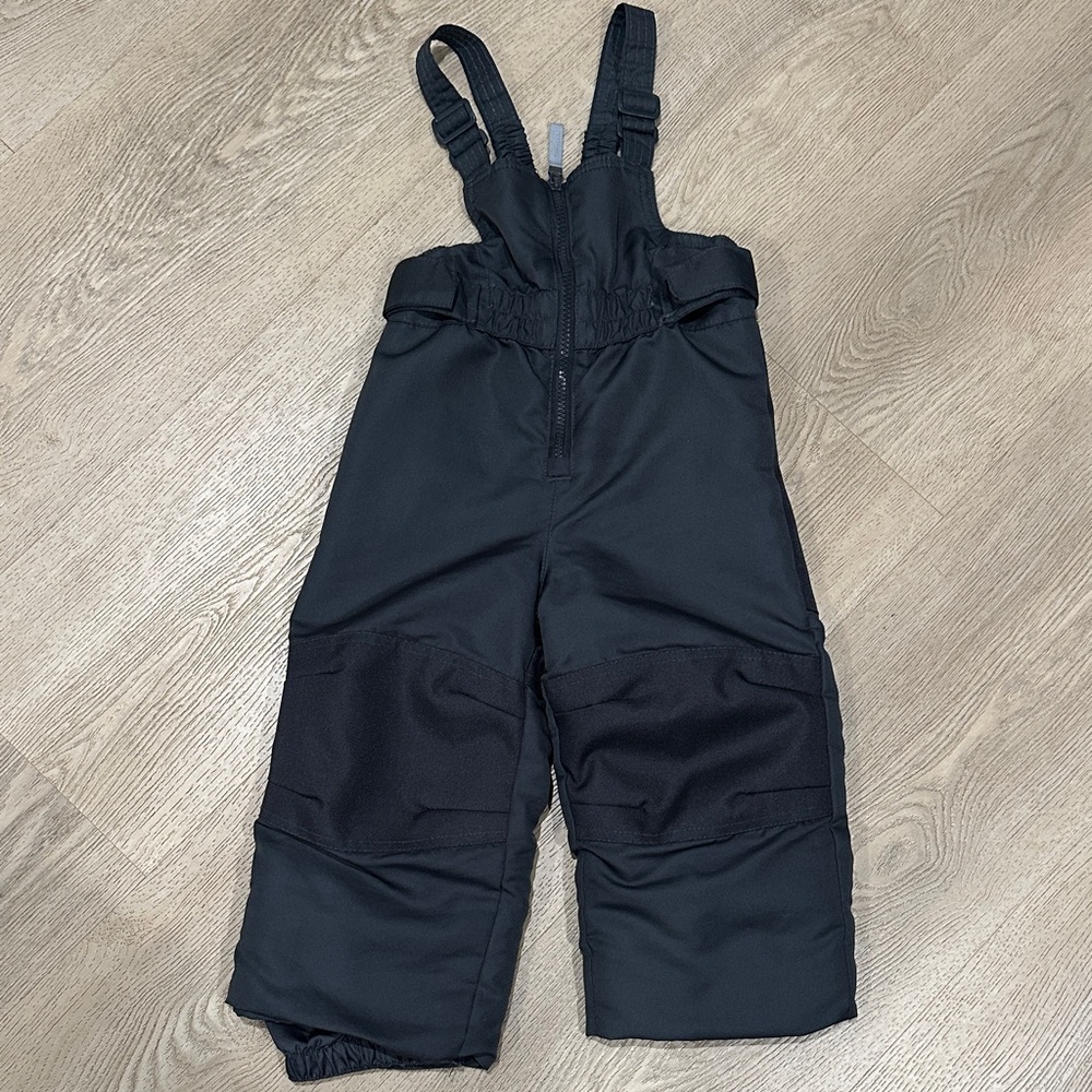 Cherokee Black Kids Snow Bib Overalls